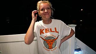 Luna Parish and Sassy lick and rub their twats together.