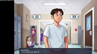 He Creampied His Stepsister Pussy With A Huge 10 Inches Cock - Summertime Saga Developed By Kompas Productions 07!