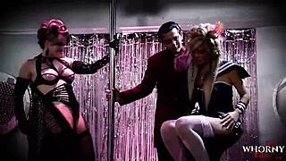 whornyfilms fashionistas party group sex in club 2050