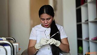 Latex glove fetish asmr