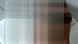 A teen amateur takes a big black cock's piss and pays with a blowjob in this ebony mommy scene.