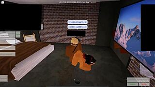 Rough Slut Endures Creampie on Roblox's Hidden Side