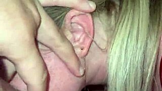 she stares at big cock then devours it all enjoying huge dick