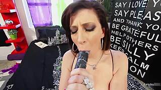 i'm sara jay, wanting that huge toy inside me