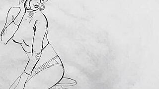 perfect tits teen secretary skye blue poses naked after office day