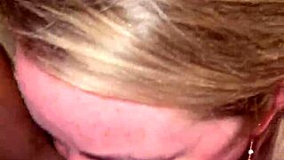 she stares at big cock then devours it all enjoying huge dick