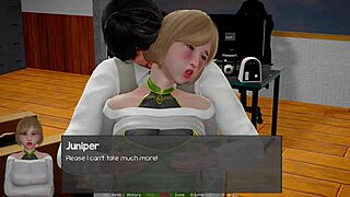 in this fantasy, a blonde with big tits plays the headmaster's game part 1