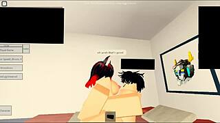 Rough Slut Endures Creampie on Roblox's Hidden Side