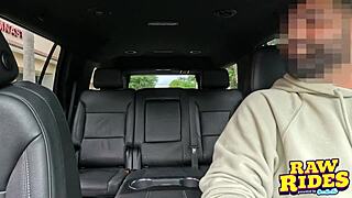 Blonde Amateur Waxes Girlfriend In Uber