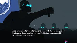 my dystopian robot girlfriend in play-through episode one