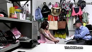 Horny cougar craves fucking after cavity search