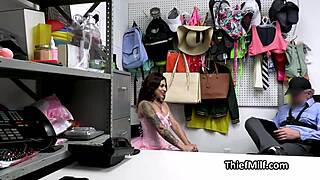 Horny cougar craves fucking after cavity search