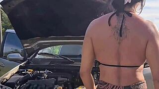 A Barganha Era Só Uma Passeio Na Praia De Uber E O Carro Deu Ruim E Arrumei Um Pau Amigo Para Ajudar E Paguei No Motel A Dívida