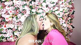 Bruna Ferraz and Cleo Cadillac seduce big black cock in bisexual fun