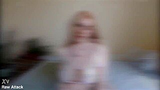 I watch Skye Mae swallow a huge load of cum