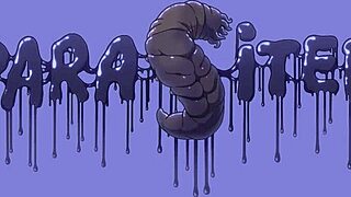 josephine jackson parasited transformation - big tits babe gets wet with pussy slime solo masturbation