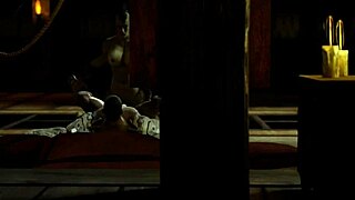 Jax and Sheeva in Mortal Kombat parody, ready for action?