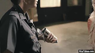 petite blonde thief kenzie reeves gets used by dirty milf policeman abigail mac