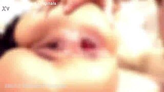 i love how lilly veroni takes my big white cock deep in her anal gapes with rough sex