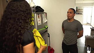 my boss is so hot i couldn't control myself i seduce him in the kitchen and then the bedroom