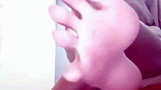 Moyao as Chinese Femdom Mistress Cosplays Teacher and Shows Feet