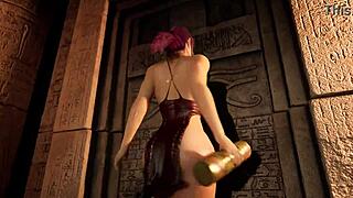 lara croft escapes the tomb by taking big cocks in her ass. in this 3d hentai adventure.