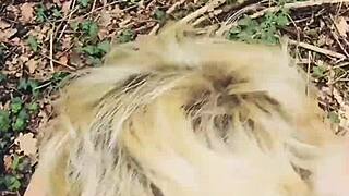 i compiled the queen of the blowjob in different outdoor places and with