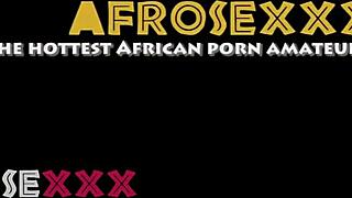 Native African Girl Sucking A Tourist In The Wild