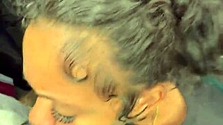 I gave Mochi G a blowjob and he came on my face.