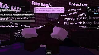 Amante De La Bbc De Roblox Tiene Una Sesion Intensa Conmigo
