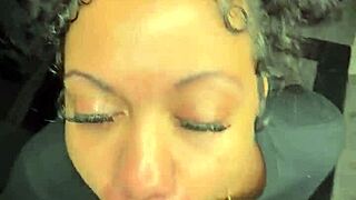 I gave Mochi G a blowjob and he came on my face.