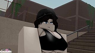 emo girl flashes you in skatepark then rides you?