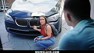 stepson takes car crash blame in return of freeuse his body - momslave