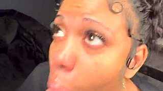 I gave Mochi G a blowjob and he came on my face.