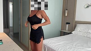 Wow, Married Hotwife Fucks Unknown Hotel Waiter!