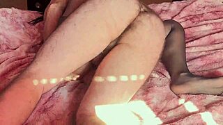 Lollolara91 shows off her hairy pussy and gets a cumshot on her face.