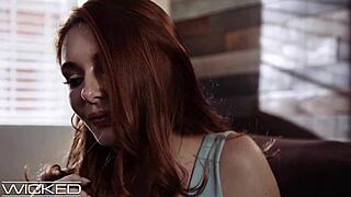 i'm a teen singer usin my redhead pussy to get dat record contract wicked