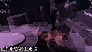 kitty gets filled by big black cock in interracial scene