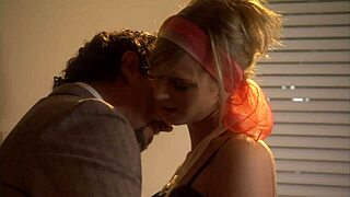 milf brooke banner seduced by older man on the bed