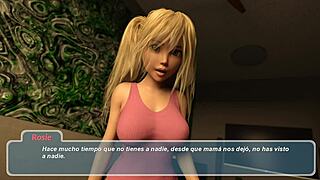 Rosie And Her Dad Discuss Bathroom Incidents In Happy Summer Rosie Game