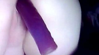 Girl with her dildo playing around 😊