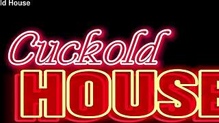 she came to fuck in my cuckold house and called me the tame cuckold saying she arrived