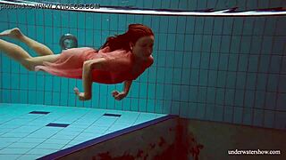 Hot Deniska Underwater!