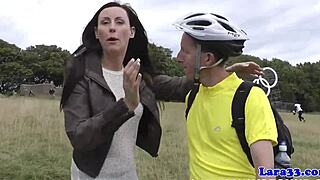 english milf doggystyled until cum in mouth