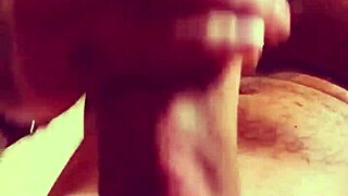 i'm warming up my big cock alone before she gets home from work