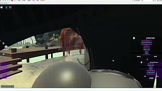 Emo slut got fucked by a lucky bacon 2