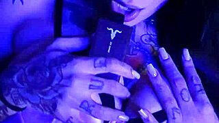 Fetish Brazilian Tattooed Woman Licks Nipples And Tongue