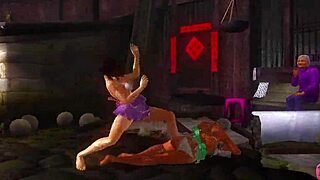 Two Sexy Maids Fight For Time With You In Doa Diva Battle