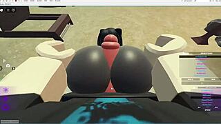 Emo slut got fucked by a lucky bacon 2