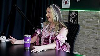 Raphaela Savanah's first front anal, loving cum, addicted to threesomes, masturbating in Uber for Halloween.